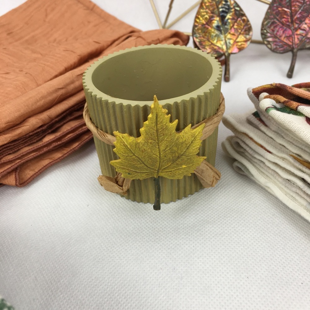 Fall Decor Table Linens Bundle 17 Piece Set - Picture 6 of 9